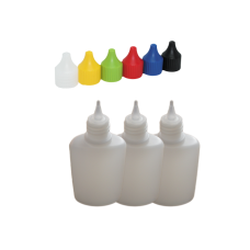 Flache Tropfflasche HDPE 50 ml